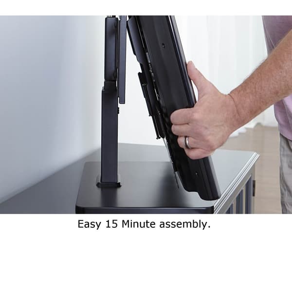 TV-ställ 32-60" Svängbar VESA 600x400 Svart