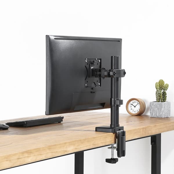 OFFICE Monitor arm pole mounting 1732" 8kg swivel rotate