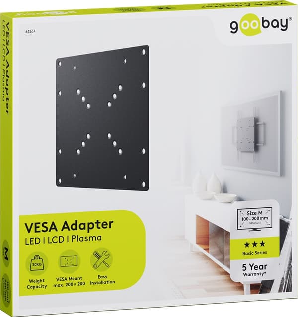 Goobay VESA-adapter for TV-veggfeste