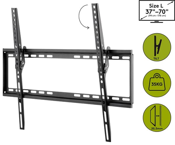TV-veggfeste Basic TILT (L)