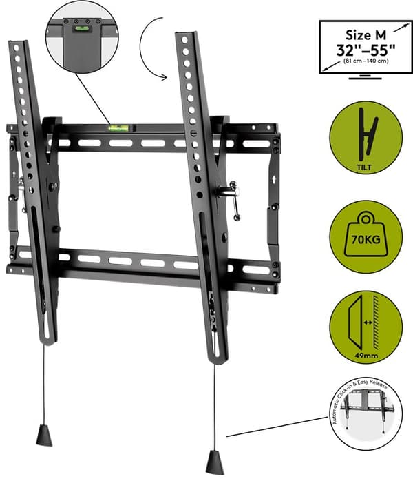 TV-väggfäste Pro TILT (M)