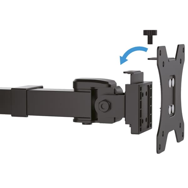 LogiLink Monitorarm dobbelt 17-32" 380mm
