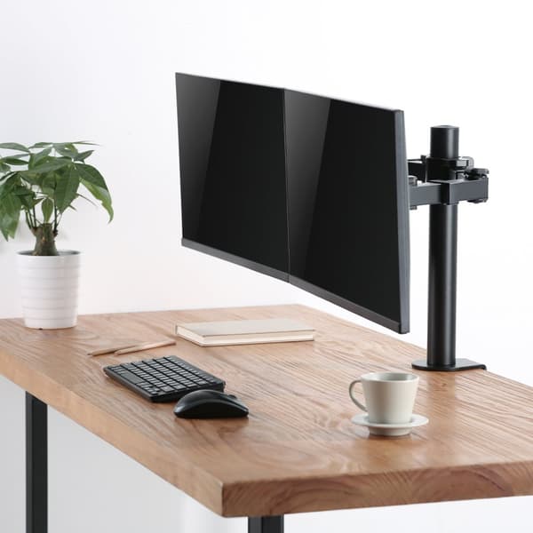 LogiLink Monitorarm dobbelt 17-32" 380mm