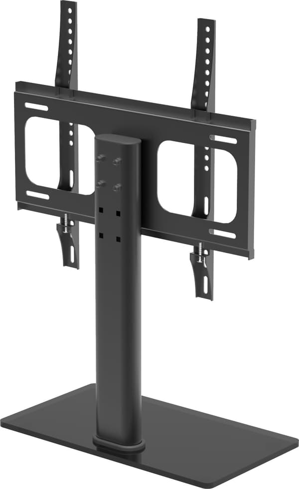 B-TTS 400 TV stander med glasfod, sort.