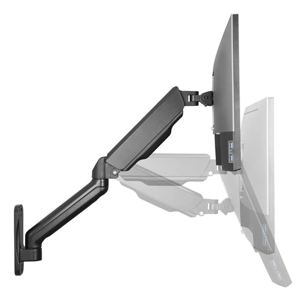 OFFICE Single wall gas spring, 17"-32", 2-9kg
