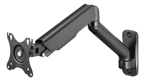 OFFICE Single wall gas spring, 17"-32", 2-9kg Sort