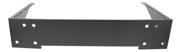 19" Vertical wall bracket, 4U, max 60kg, steel construction