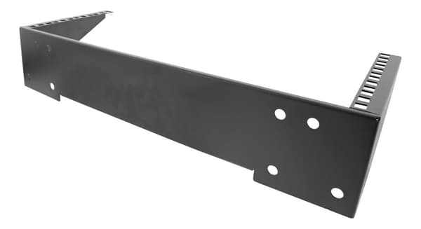 19" Vertical wall bracket, 4U, max 60kg, steel construction