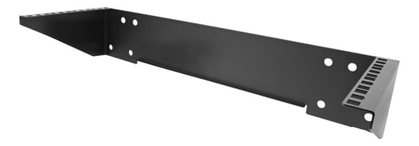 19" Vertical wall bracket, 4U, max 60kg, steel construction