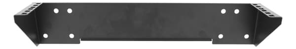 19" Vertical wall bracket, 2U, max 60kg, steel construction