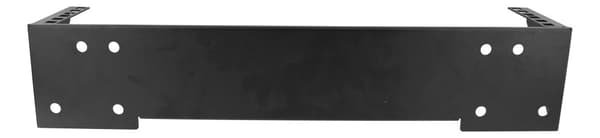 19" Vertical wall bracket, 2U, max 60kg, steel construction