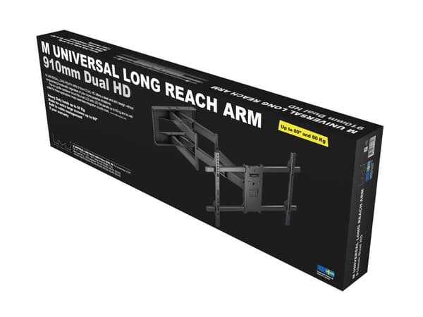Multibrackets Universal TV-vægbeslag 50"-80" Long Reach Arm 910mm