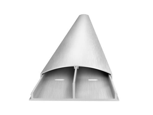 Multibrackets Cable Cover SS Aluminum 75mm W - 1100mm L - kabelskjuler, aluminium