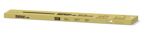 Multibrackets Cable Cover SS White 75mm W - 1100mm L - Kabelskjuler (liggende profil), hvid