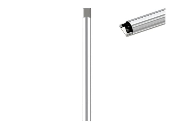 Multibrackets Universal Cable Cover Aluminium 33mm-W 1100-L - kabelskjuler, aluminium