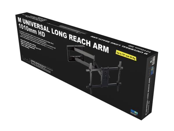 Multibrackets Universal TV Väggfäste 42"-75" Long Reach Arm 1010mm