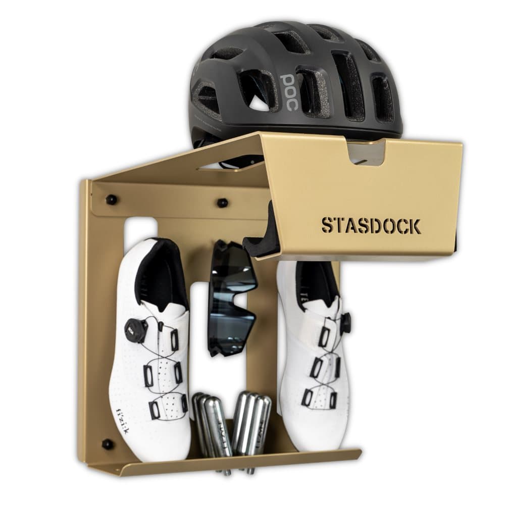Stasdock New Gold - cykelväggfäste - cykelhållare - racercykel väggfäste - MTB