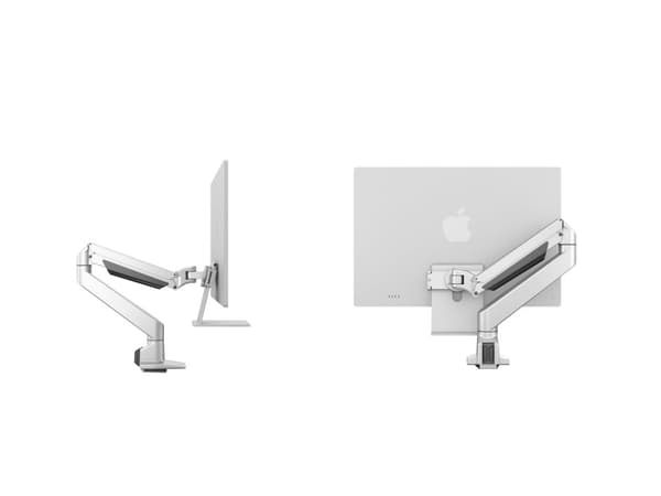Multibrackets M Gas Lift Arm iMac® 24” Silver – Monitorarm för iMac® 24", Gasfjädrad höj, sänk och vridbar, Silver