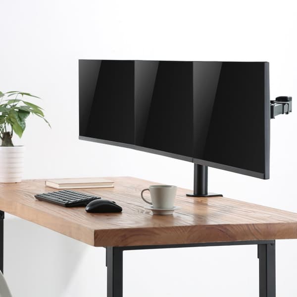 Monitorarm triple 17-27" 640mm