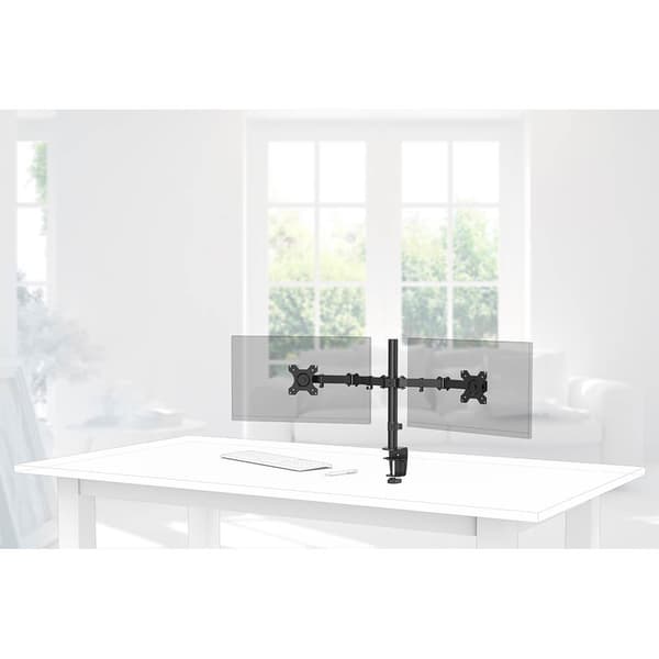 HAMA Monitorbeslag til 2 Skærme 13"- 32" Sort