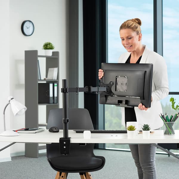 Monitorbeslag til 1 Skærm 13"-32" XL Sort
