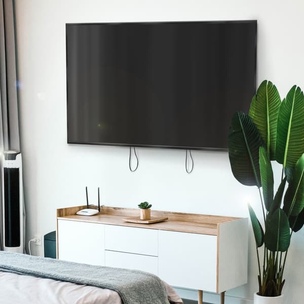 Veggmontert TV 50-90" Tilt: -8°/0°