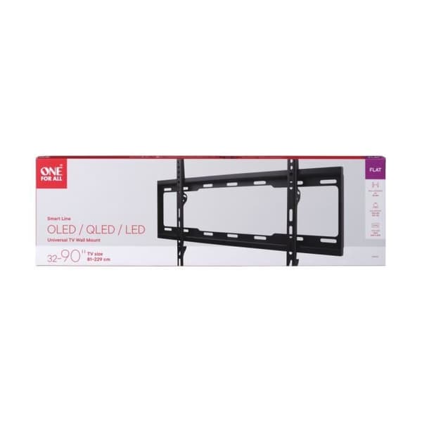 EN FÖR ALLA WM2611 Fast TV-väggfäste 32"-90" (81 till 229cm) - Maxvikt: 100kg