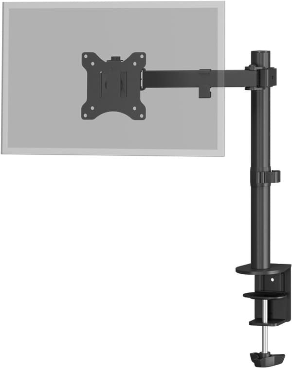 Skærmbeslag Single Flex, sort