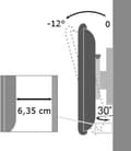 Miniatyrbillede 7 af 11: Techly 19-37" vægbeslag til LED LCD TV Tilt 1 Drejelig Sort" ICA-LCD 2900B