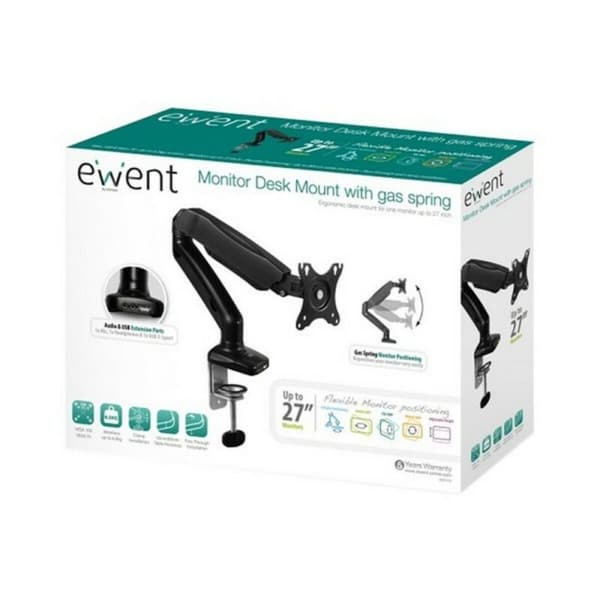 TV bord støtte Ewent EW1515 13"-27" Sort
