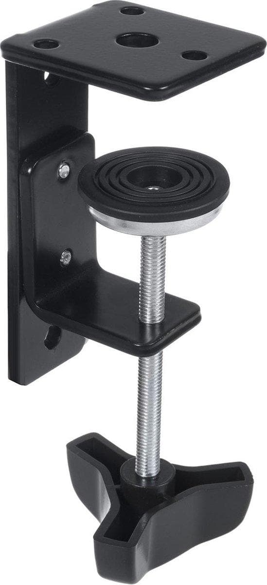 Maclean MC-860 skärmfäste/stativ 68,6 cm (27 tum) svart skrivbord