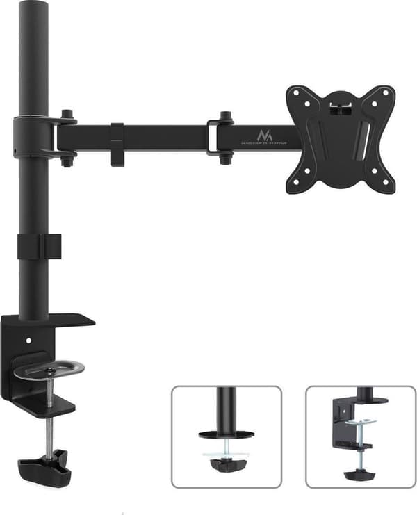 Maclean MC-690 TV-fäste 68,6 cm (27") Svart Svart