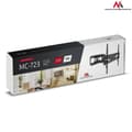 Miniatyrbillede 6 af 10: Maclean MC-723 TV-fatning 177,8 cm (70") Sort