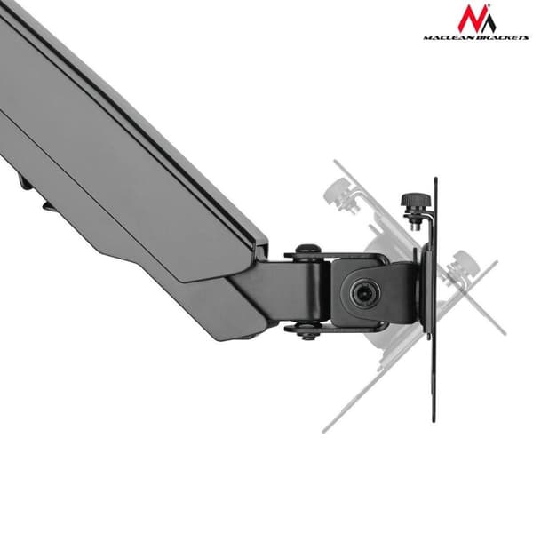 Maclean MC-775 skærmbeslag / stativ 81,3 cm (32") Clamp Grey