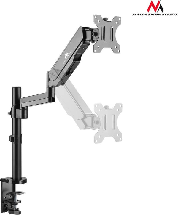 Maclean MC-775 skærmbeslag / stativ 81,3 cm (32") Clamp Grey
