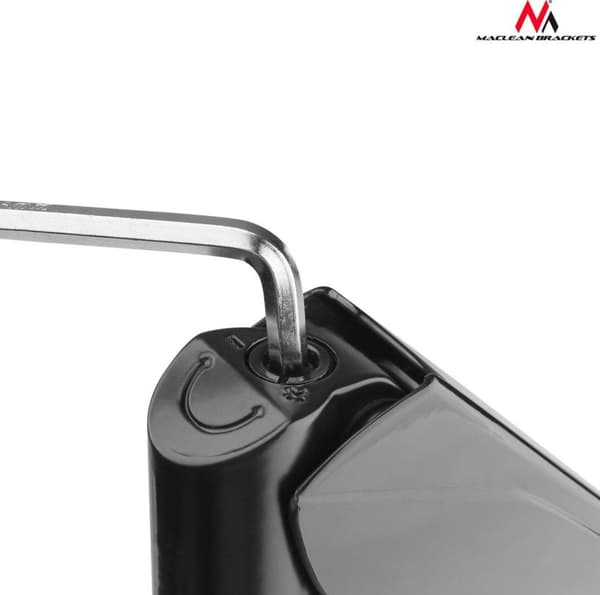 Maclean MC-775 skærmbeslag / stativ 81,3 cm (32") Clamp Grey