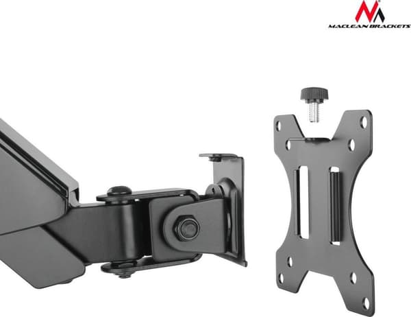Maclean MC-775 skærmbeslag / stativ 81,3 cm (32") Clamp Grey