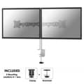 Miniatyrbillede 1 af 7: Newstar NM-D135DSILVER Flatscreen skrivebordsmontering sølv