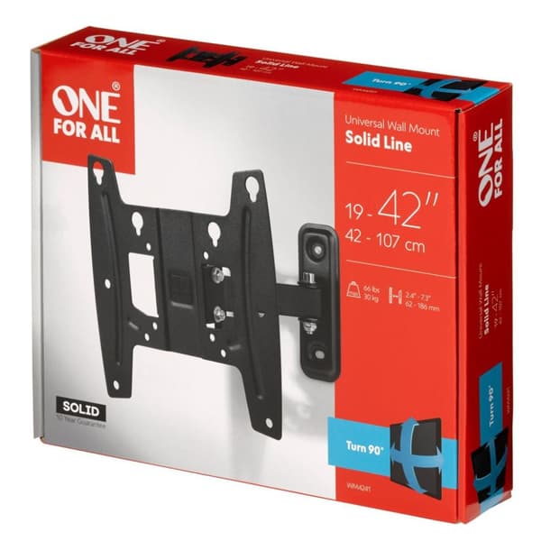 En for alle tv-support Wm4241 Sort