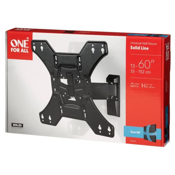One For All TV-tuki Wm4441 musta