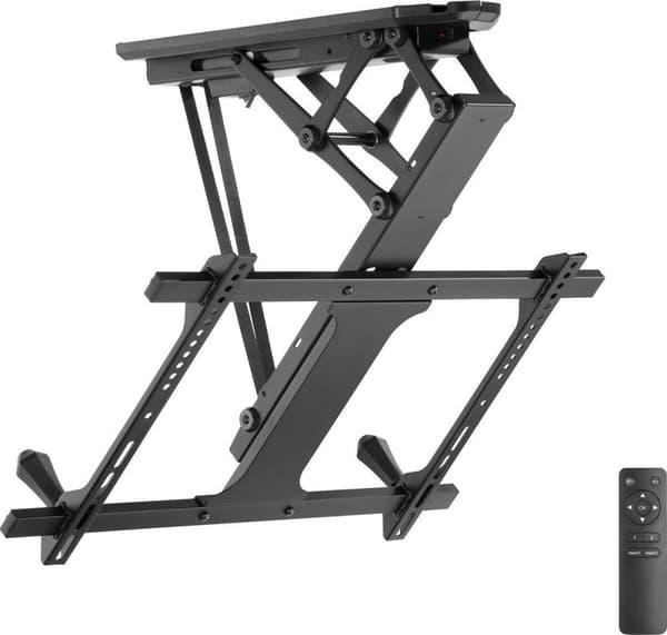 Maclean MC-880 elektrisk loftsbeslag til TV, 32"-70" maks. 35 kg + fjernbetjening maks. VESA 600x411