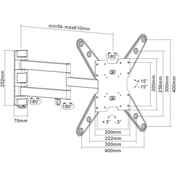 TV-holder Equip 650105