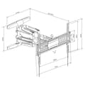 Miniatyrbild 3 av 5: TV-fäste TM Electron 32"-65" 50 kg