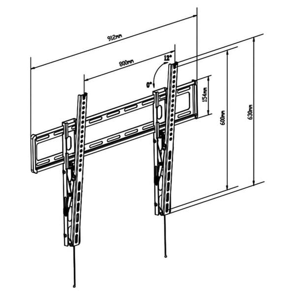 TV-holder TM Electron 60 Kg 47"-90"