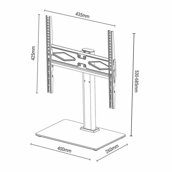 TV-teline TM Electron 32"-50" 30 Kg