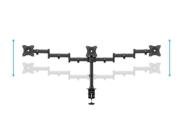 Multibrackets M Deskmount Basic Triple