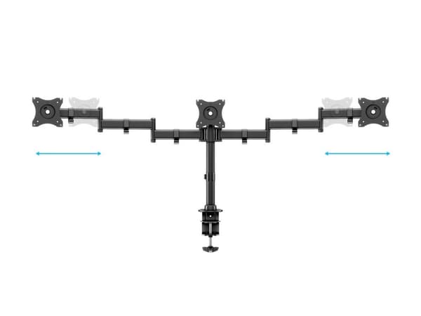 Multibrackets M Deskmount Basic Triple