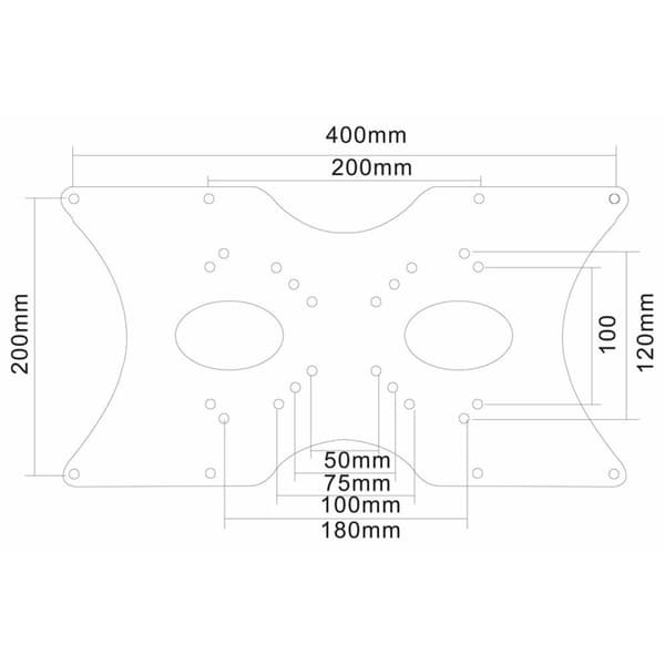 Wall plate Neomounts FPMA-VESA400 35 kg