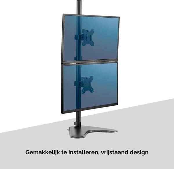 Fellowes Ergonomic -erillisvarsi kahdelle näytölle - Seasa pystysuora - entinen Professional Series™