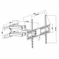 Pikkukuva 3 / 5: TV-teline MacLean MC-762 70" 37" 30 Kg